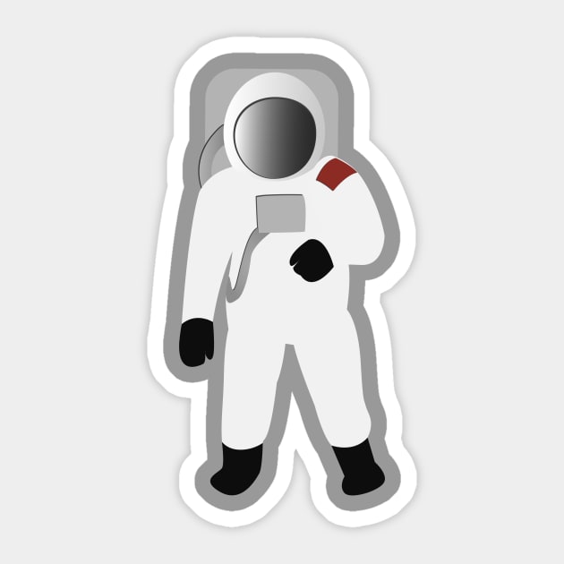 Astronaut Sticker by timohouse